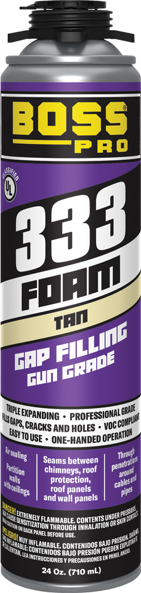 333  Gap Filling Foam Gun Grade Technical Information Only